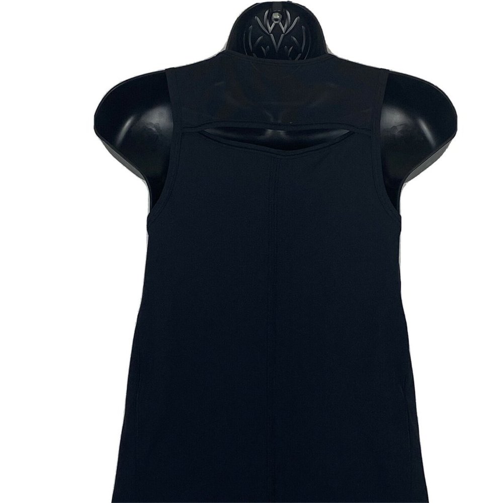 Lululemon Sculpt Cutout Tank Black Top Mesh 4/6 - Picture 8 of 9